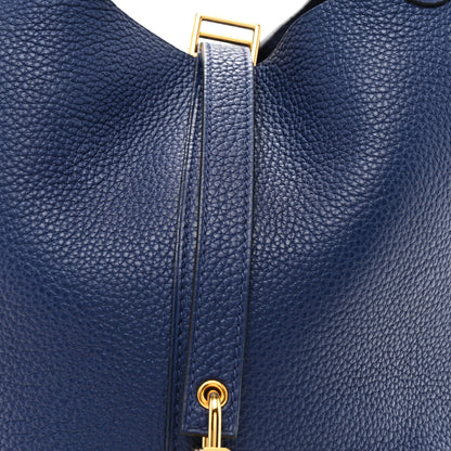Hermes Taurillon Maurice Picotin Lock 18 Bleu Saphir 8 of 12