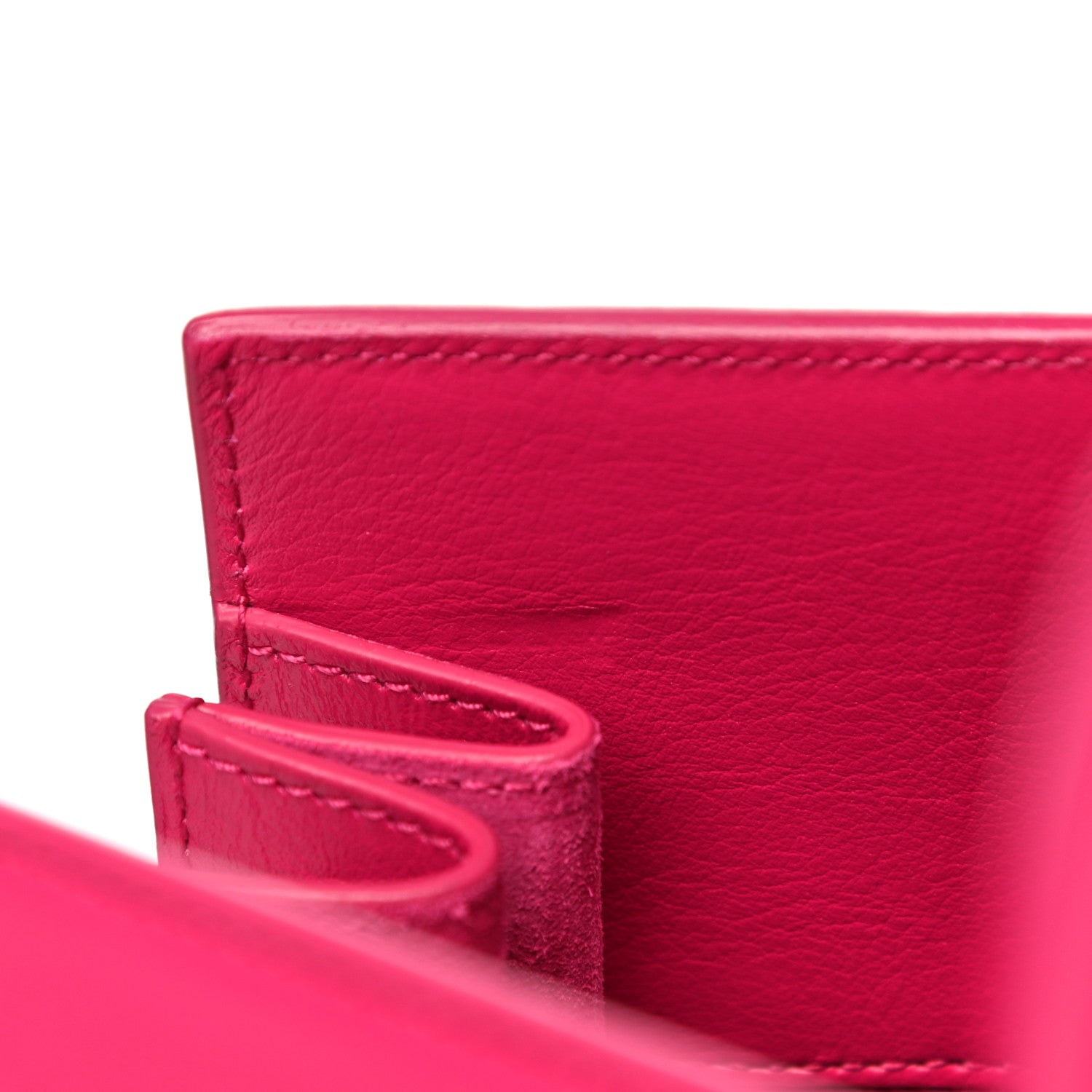 Saint Laurent Calfskin Small Sac De Jour Lipstick Fuchsia 11 of 14