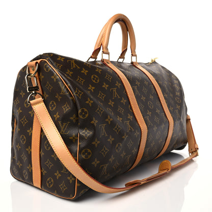 Louis Vuitton Monogram Keepall Bandouliere 50 3 of 10