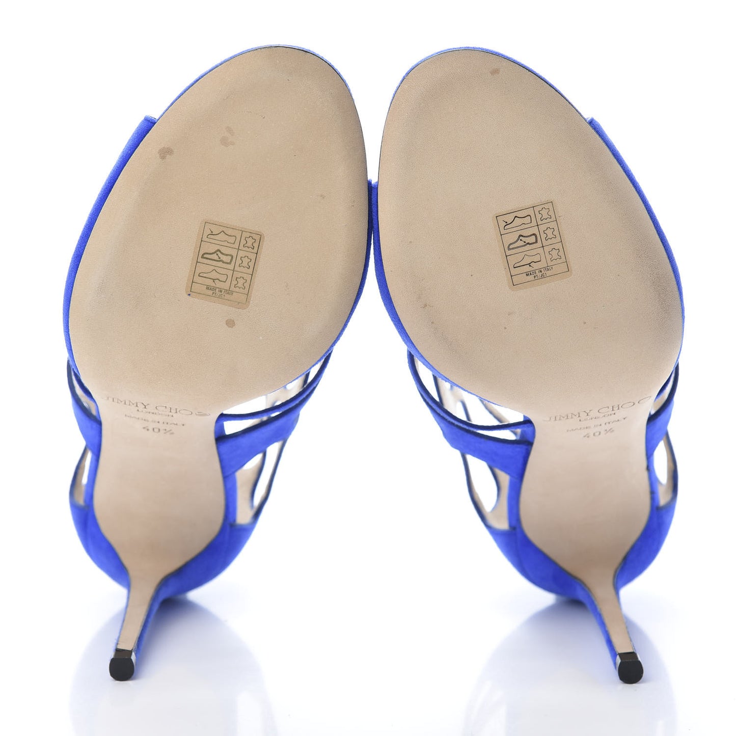Suede Ren 100 Sandals 40.5 Cobalt
