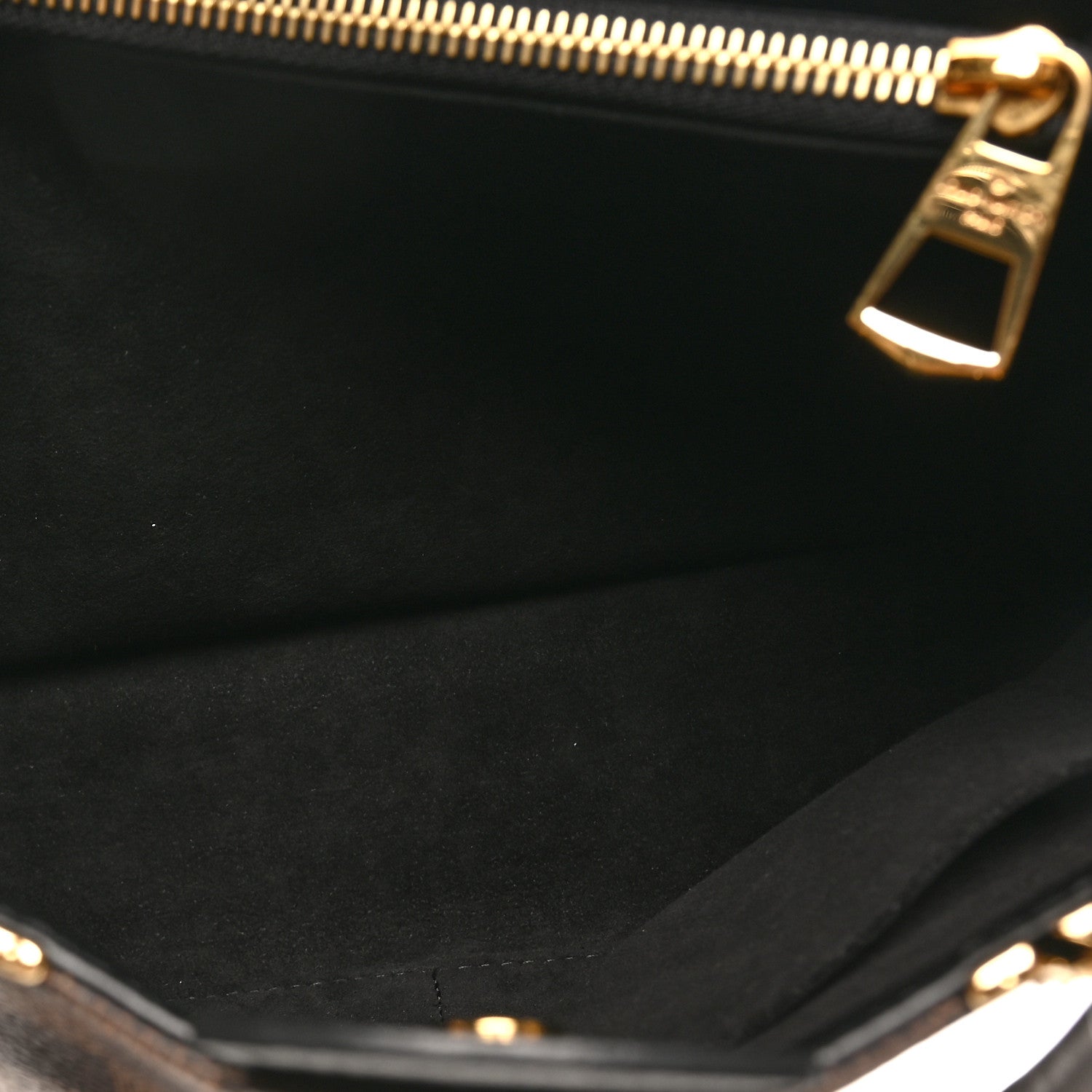 Louis Vuitton Damier Ebene Cuir Taurillon Brittany Black 5 of 9