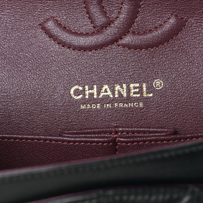 Chanel Lambskin Quilted Small Double Flap Black 6 of 9