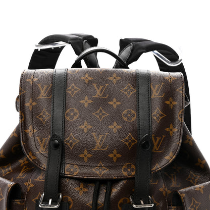 Louis Vuitton Monogram Macassar Christopher PM Backpack 7 of 12