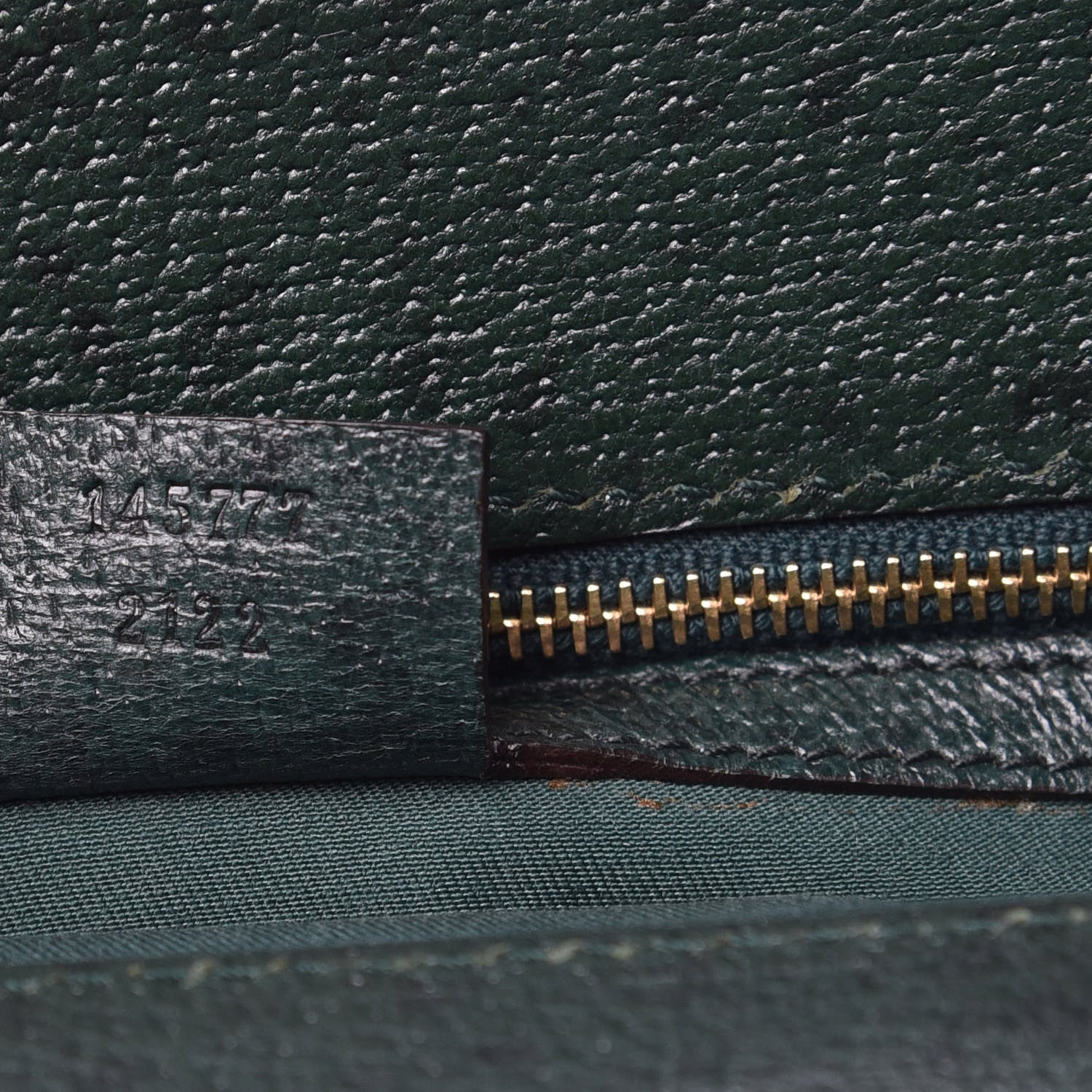 Gucci Velvet Horsebit Embossed Large Punch Top Handle Tote Green 7 of 12