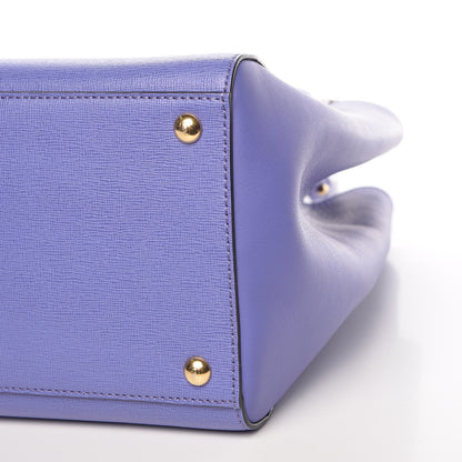Fendi Vitello Elite Regular 2Jours Tote Cassis 9 of 9
