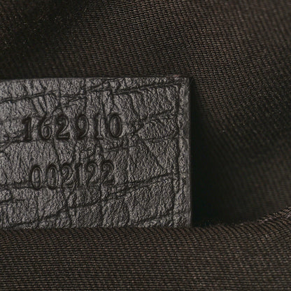 Gucci GG Supreme Monogram Canvas Web Shoulder Bag Brown 7 of 10