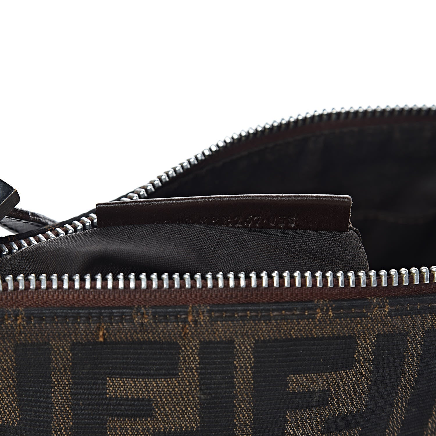 Fendi Zucca Pochette Tobacco 7 of 19