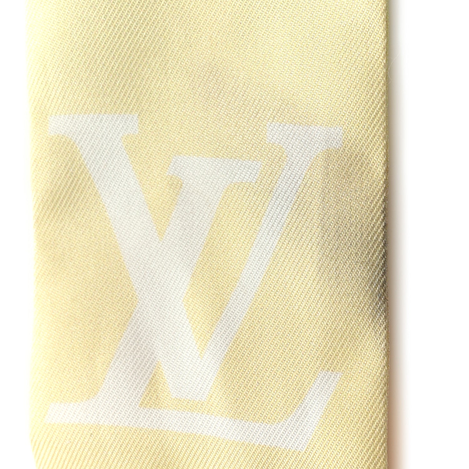 Louis Vuitton Silk Monogram LV Aurora Nano Bandeau Yellow 3 of 3