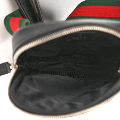 Gucci GG Supreme Monogram Web Belt Bag Black 5 of 12