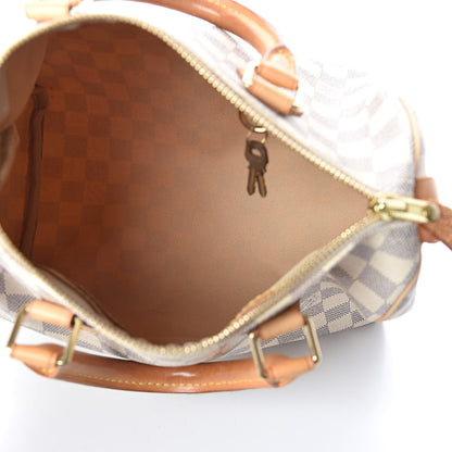 Louis Vuitton Damier Azur Speedy 25 5 of 10