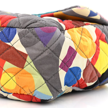 Chanel Nylon Printed Medium Coco Color Flap Multicolor 10 of 10