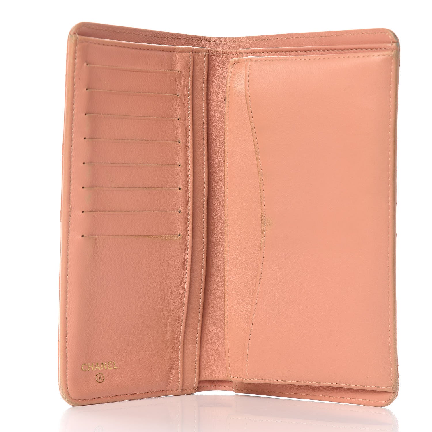 Chanel Lambskin Quilted Yen Wallet 5 of 18
