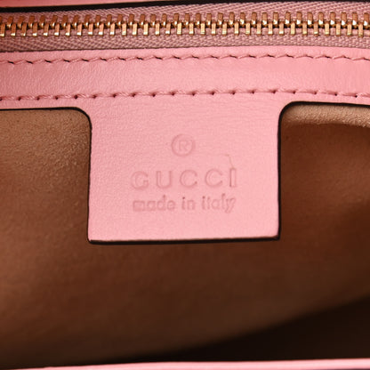 Gucci Boarded Plutone Calfskin Medium Jackie 1961 Tote Wild Rose 5 of 9