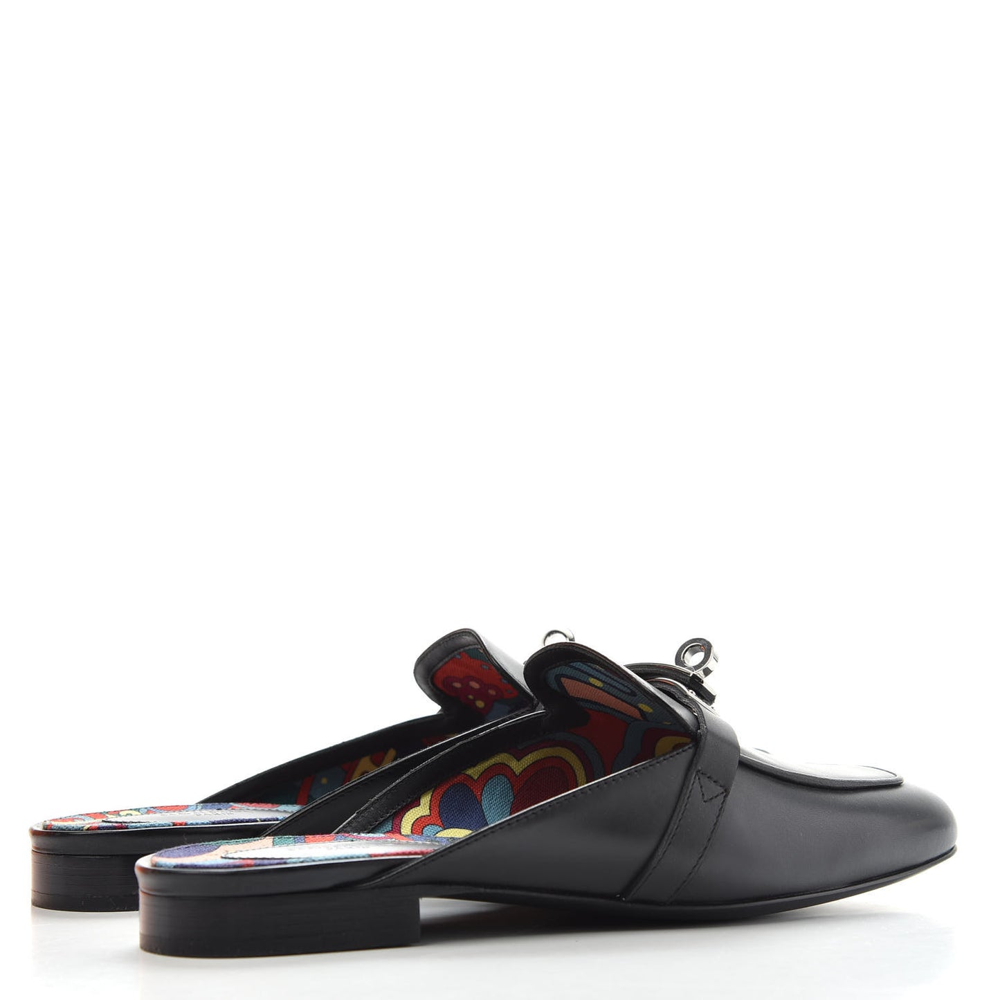 Goatskin Oz Mules 37 Black
