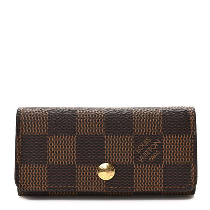 Louis Vuitton Damier Ebene Multicles 4 Key Holder 1 of 8