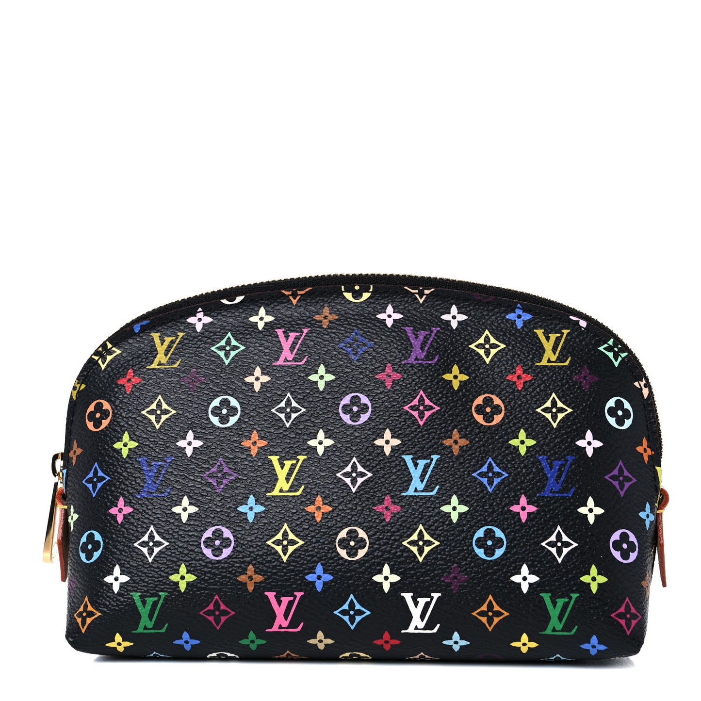 Monogram Multicolor Cosmetic Pouch Black Grenade
