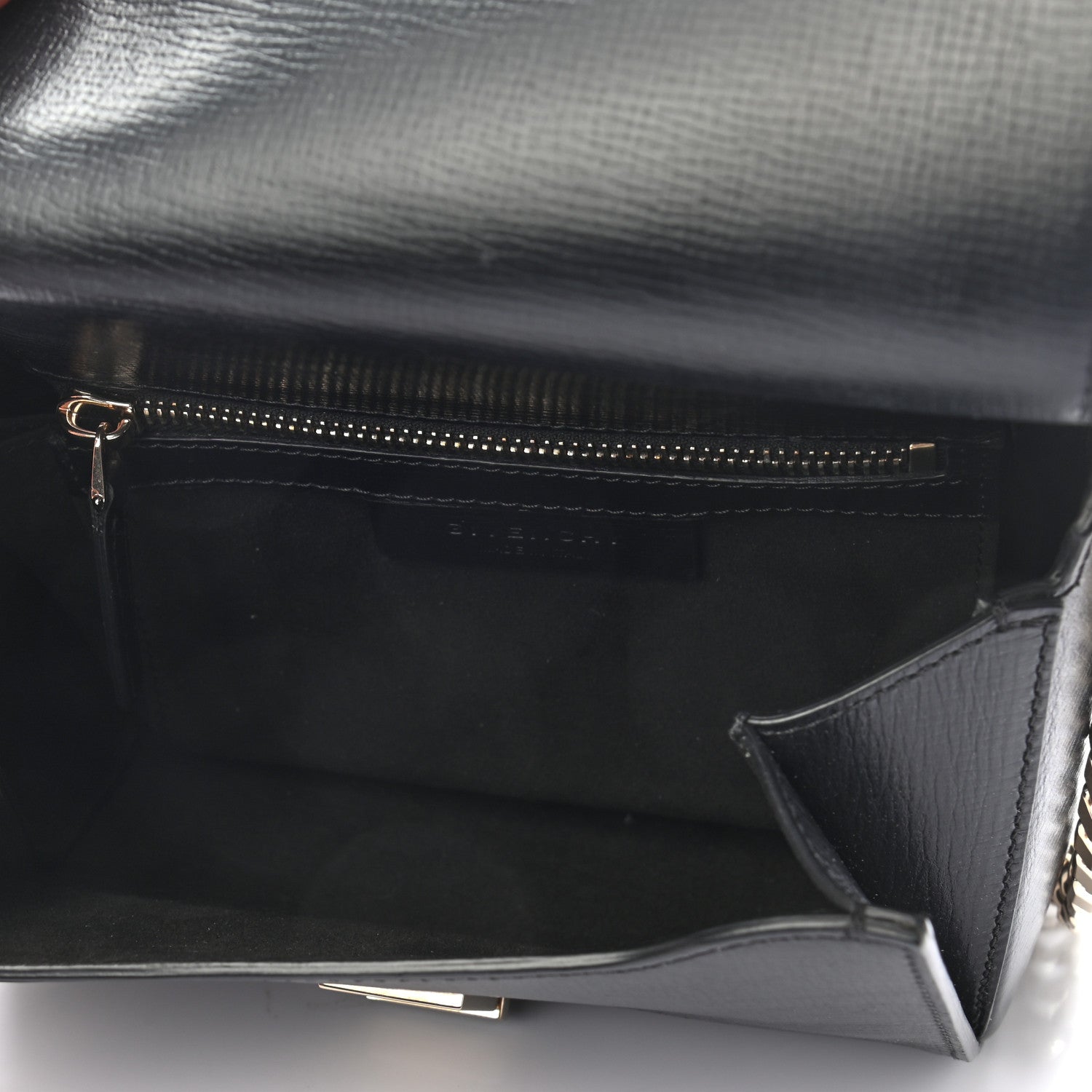 Givenchy Textured Calfskin Mini Pandora Box Chain Crossbody Bag Black 5 of 9