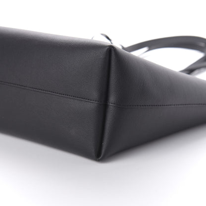 Saint Laurent Calfskin Large Shopping Tote Black 7 of 9