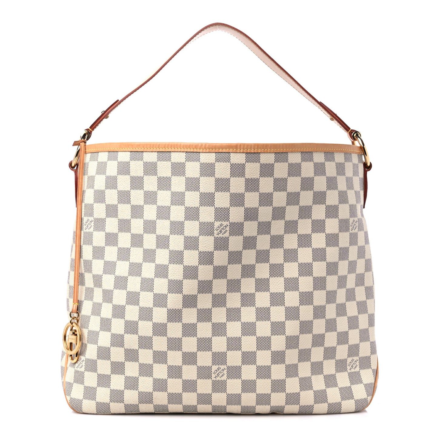 Damier Azur Delightful MM Rose Ballerine