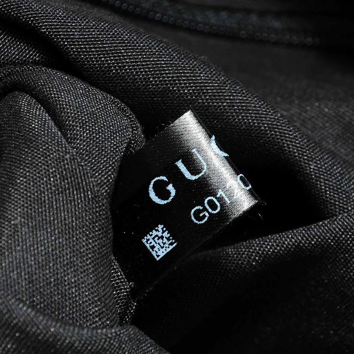 Denim Monogram Large Abbey Tote Black