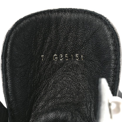 Chanel Lambskin Grained Calfskin CC Cap Toe Short Boots 38 White Black 8 of 8