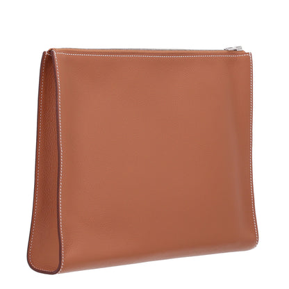 Hermes Evercolor Zipengo GM Toiletry Pouch Gold 3 of 10