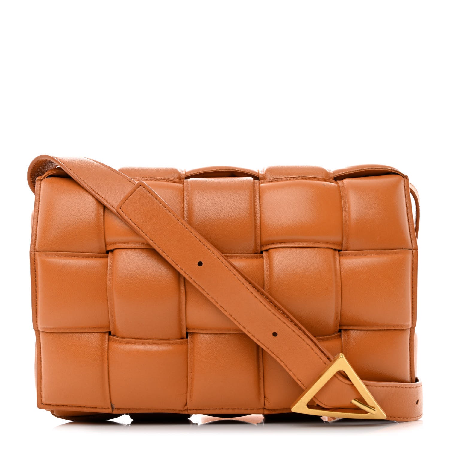 Bottega Veneta Nappa Maxi Intreccio Padded Cassette Crossbody Bag Clay 1 of 13