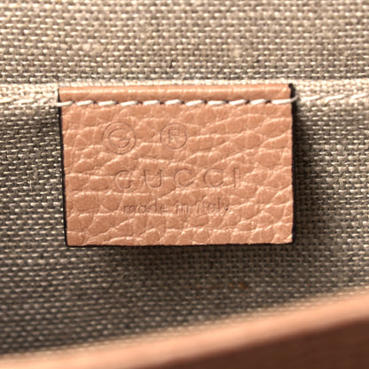 Gucci Dollar Calfskin Small Interlocking G Shoulder Bag Camelia 5 of 9