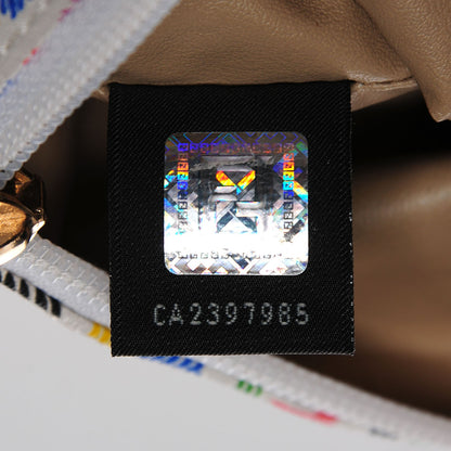 Fendi Zucchino Spalmati FF Multicolor Cosmetic Pouch White Multicolor 9 of 9