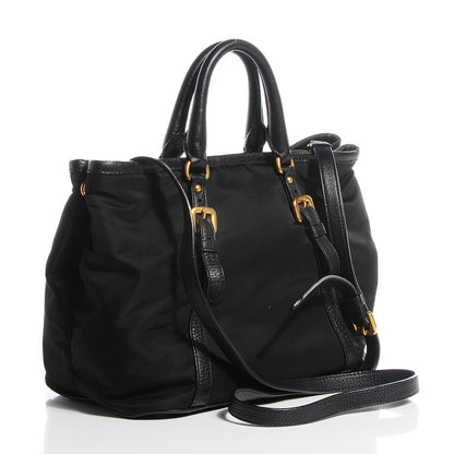 Prada Tessuto Nylon Tote Nero Black 3 of 12