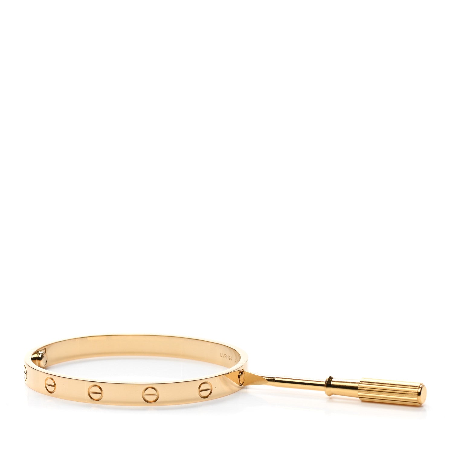 Cartier 18K Yellow Gold LOVE Bracelet 17 3 of 6