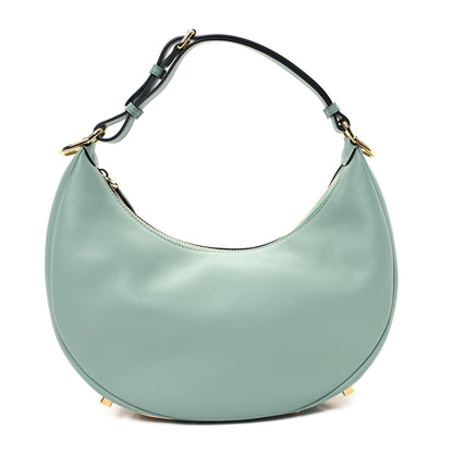 Fendi Vitello Grace Matte Small Fendigraphy Hobo Bag Menta 1 of 10