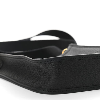 Hermes Taurillon Clemence Evelyne TPM Black 8 of 9