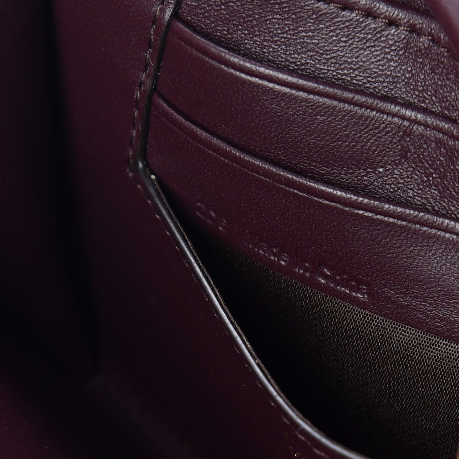 Mulberry Grain Vegetable Tanned Calfskin Medium Continental Wallet Oxblood 7 of 10