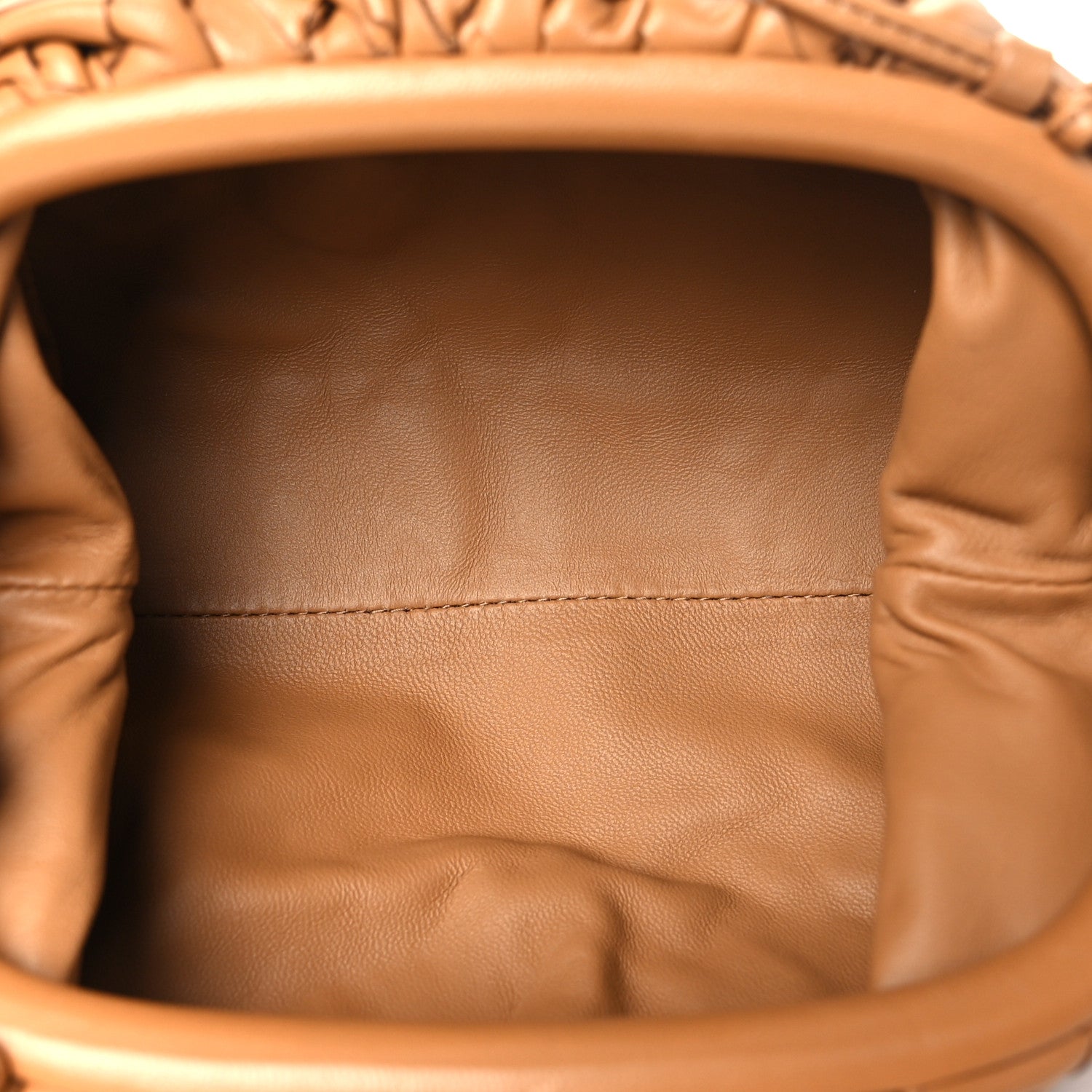 Bottega Veneta Nappa Intrecciato The Mini Pouch Carmel 5 of 10