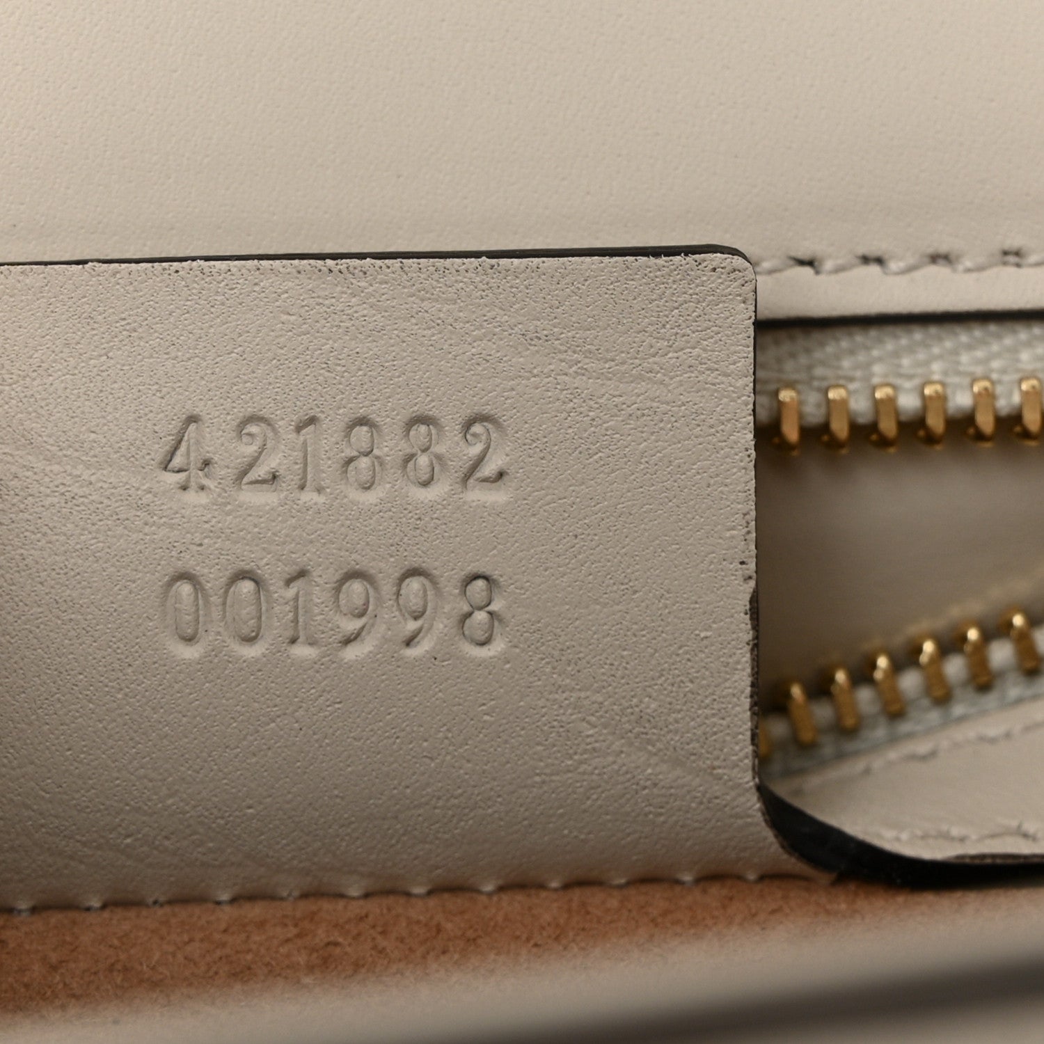 Gucci Calfskin Small Sylvie Shoulder Bag Off White 7 of 10