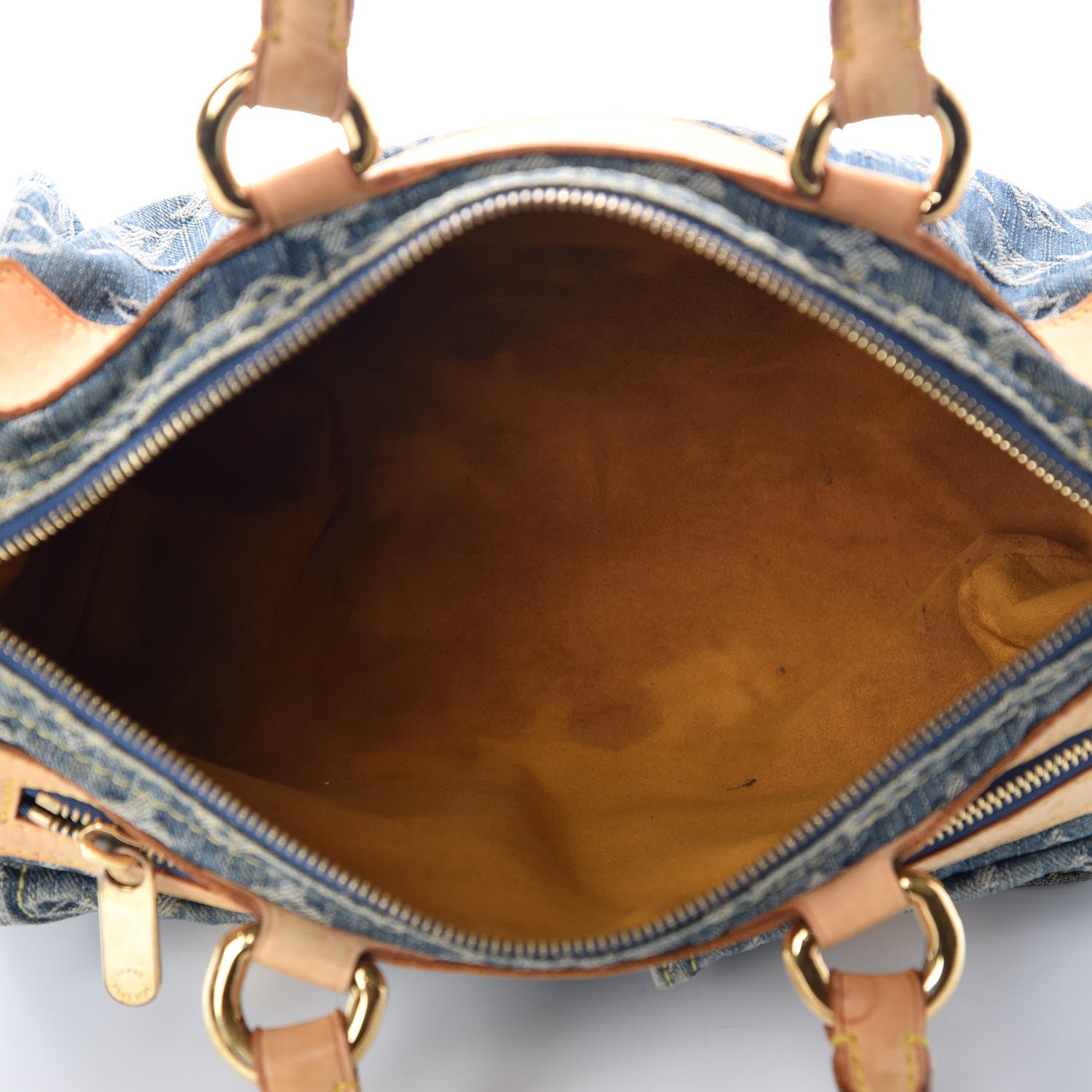 Louis Vuitton Monogram Denim Neo Speedy Blue 7 of 18