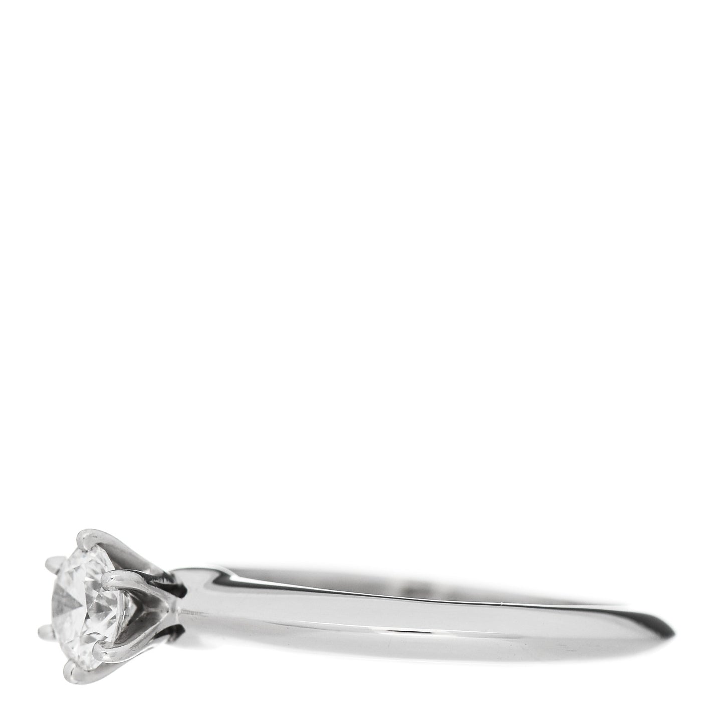 Platinum Diamond .29ct Solitaire Engagement Ring 47 4