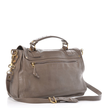 Proenza Schouler Lambskin Medium PS1 Satchel Smoke 3 of 20