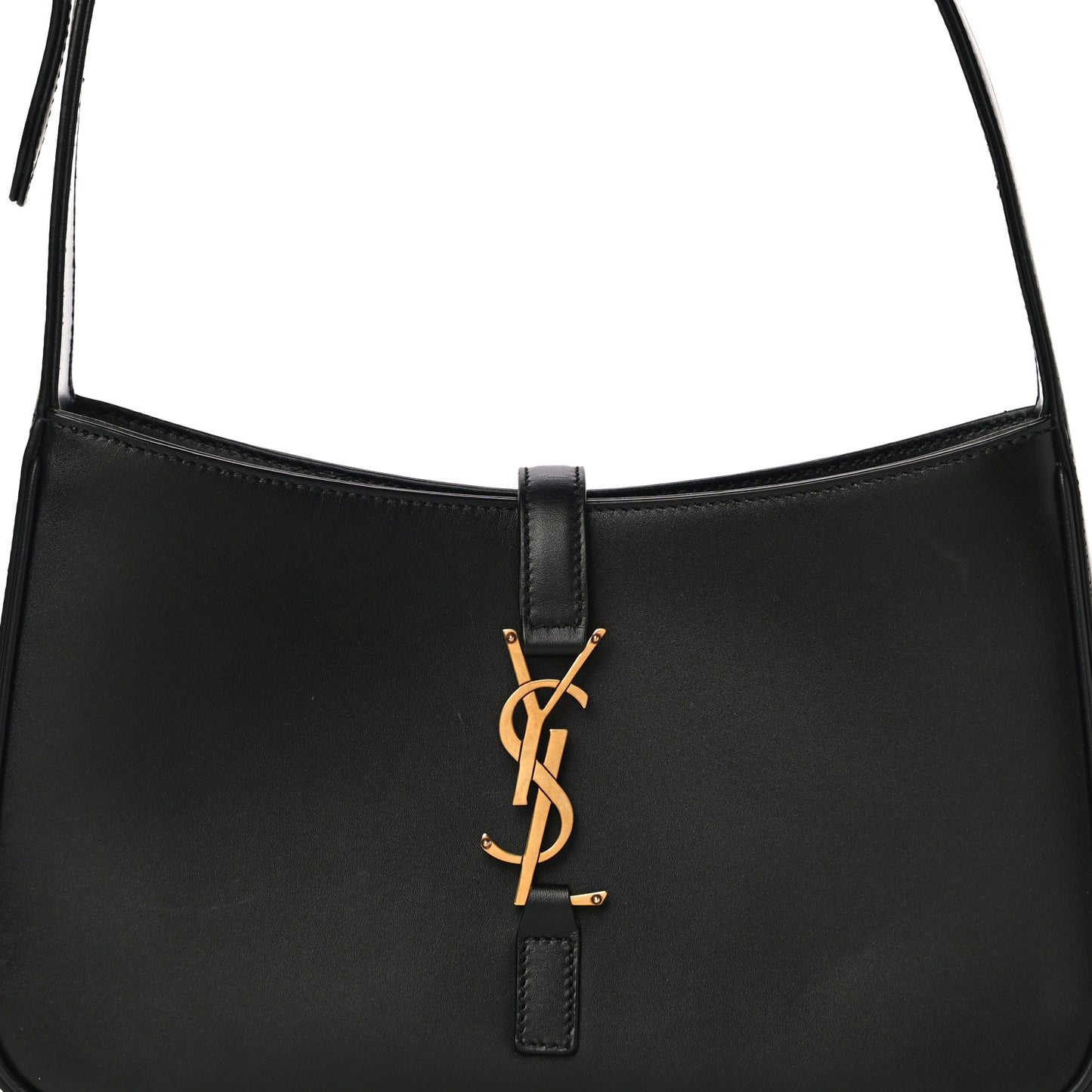 Smooth Calfskin Le 5 A 7 Hobo Black