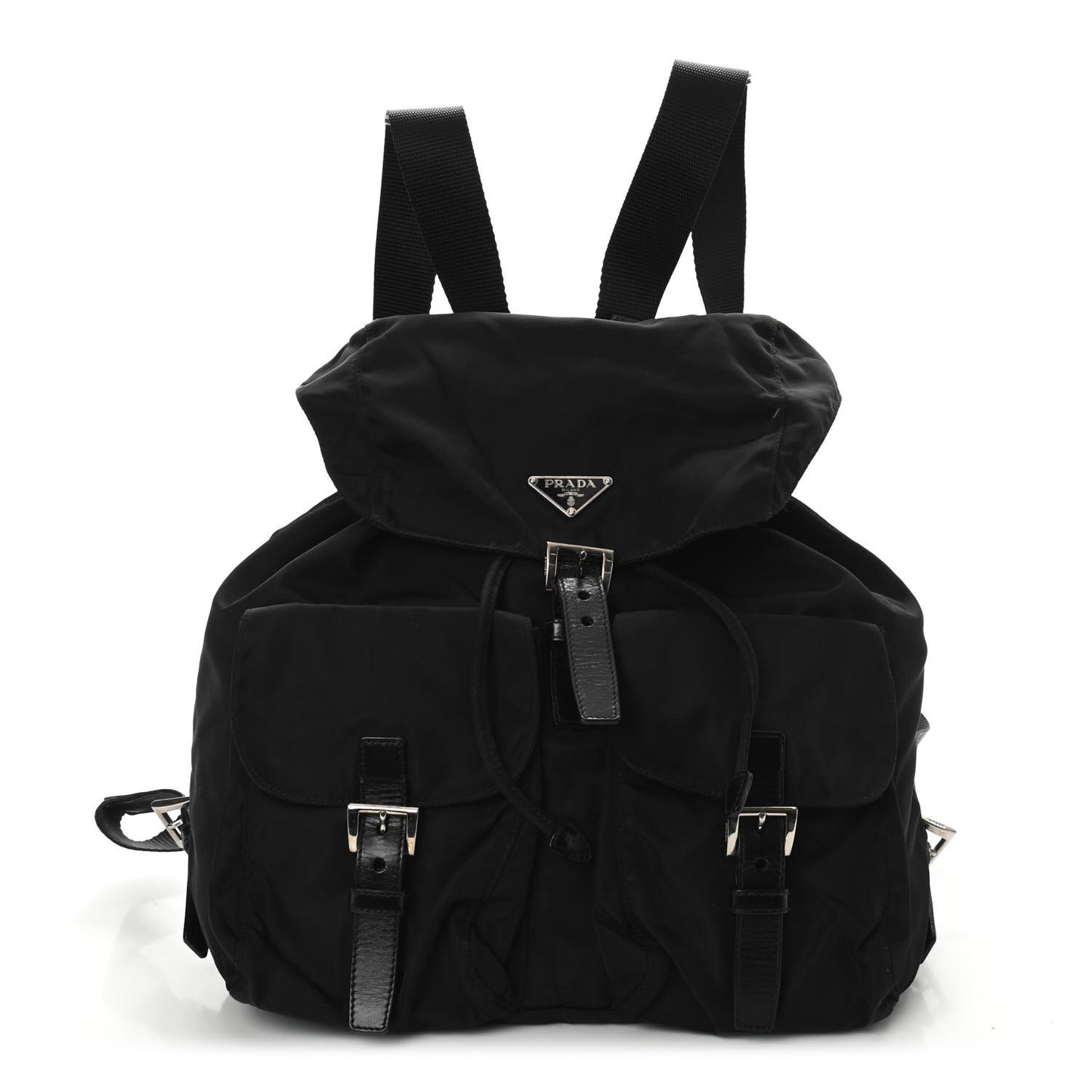 Tessuto Nylon Vela Small Backpack Black