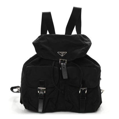 Prada Tessuto Nylon Vela Small Backpack Black 1 of 8
