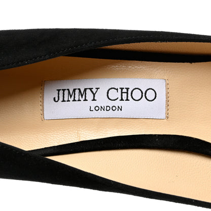 Jimmy Choo Suede Romy 85 Pumps 41 Black 6 of 9
