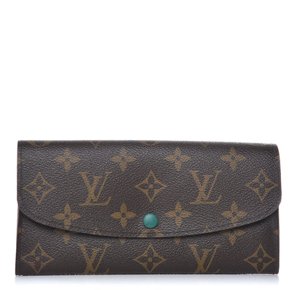 Louis Vuitton Monogram Emilie Wallet Vert 1 of 11