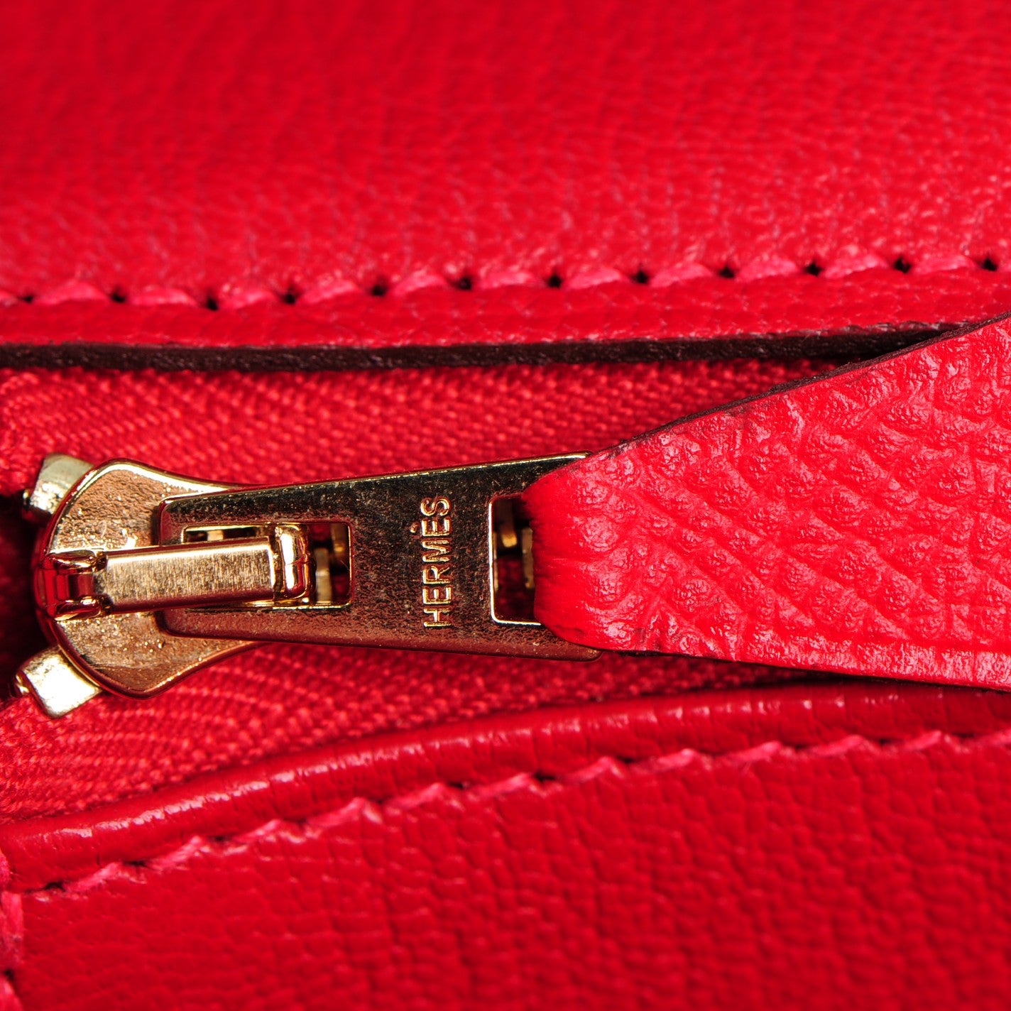 Hermes Epsom Birkin 35 Rouge Casaque 19 of 26