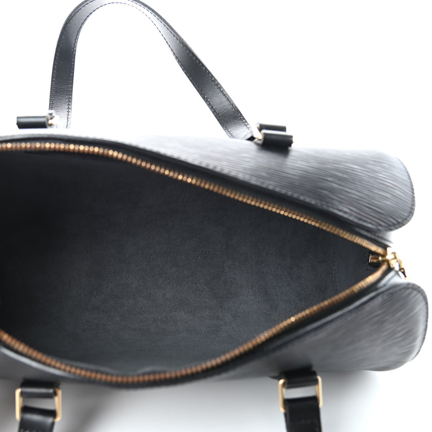 Louis Vuitton Epi Soufflot Black 5 of 10