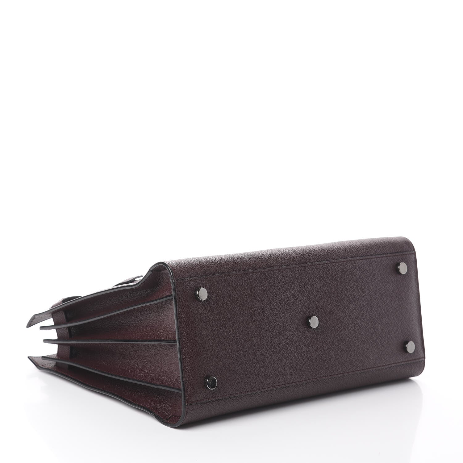 Saint Laurent Calfskin Small Sac De Jour Amarena 3 of 8