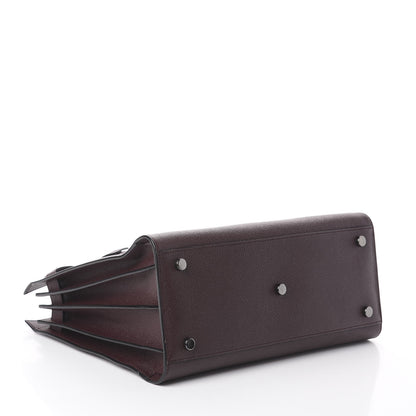 Saint Laurent Calfskin Small Sac De Jour Amarena 3 of 8