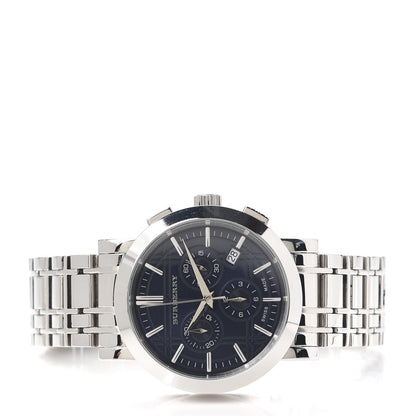 Burberry Stainless Steel 40mm Heritage Chronograph Quartz Watch Black BU1360 2 of 5