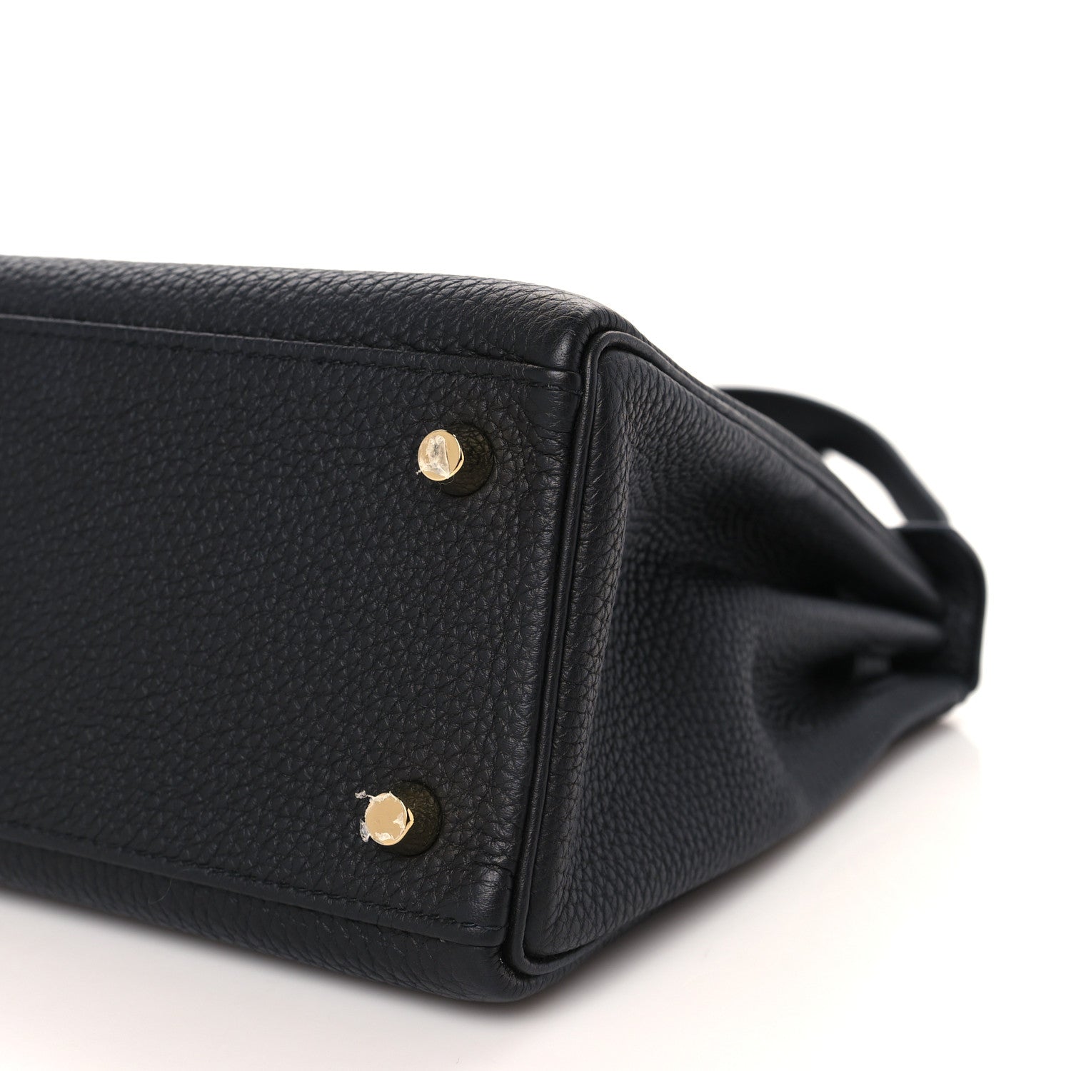 Hermes Togo Kelly Retourne 25 Black 9 of 10